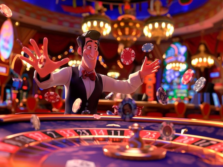 jeus138 live Sakong table layout showing player positions, betting area, and croupier